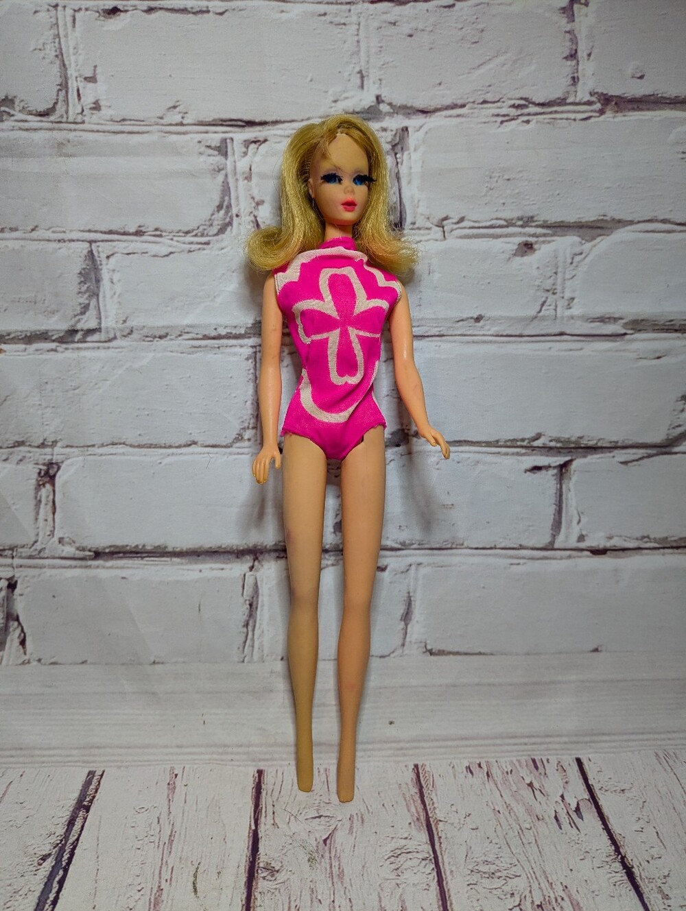 Vintage TNT Barbie Mod Marlo Flip Side Glance‎ Original Swimsuit